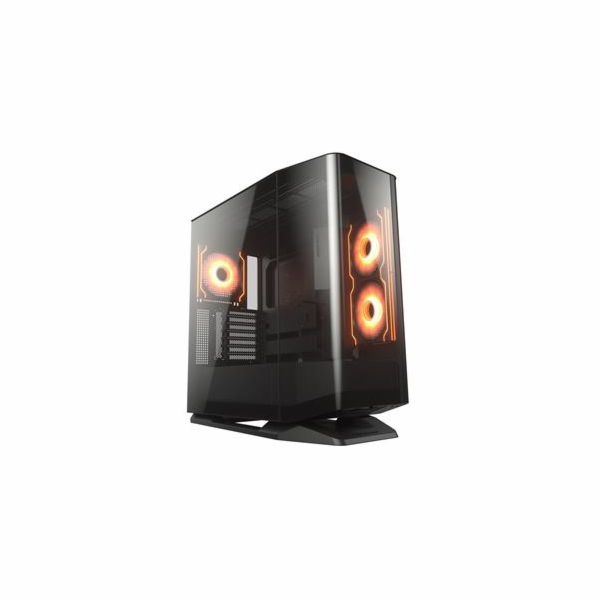 COUGAR PC skříň FV270 Black Mid tower tempered curved gla...