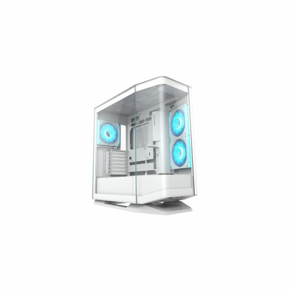 COUGAR PC skříň FV270 White Mid tower tempered curved gla...