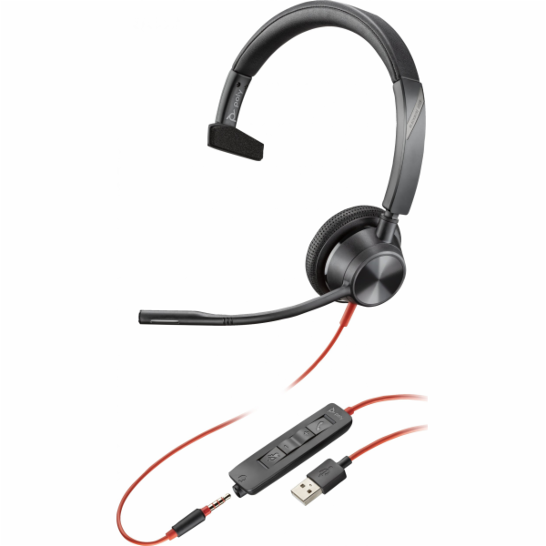 Poly Blackwire 3315 - Blackwire 3300 series - náhlavní so...
