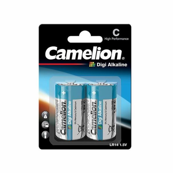 CAMELION Batérie alkalické DIGI C 2ks 1.5V LR14-BP