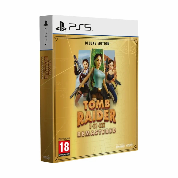 PS5 - Tomb Raider I-III Remastered Starring Lara Croft: D...