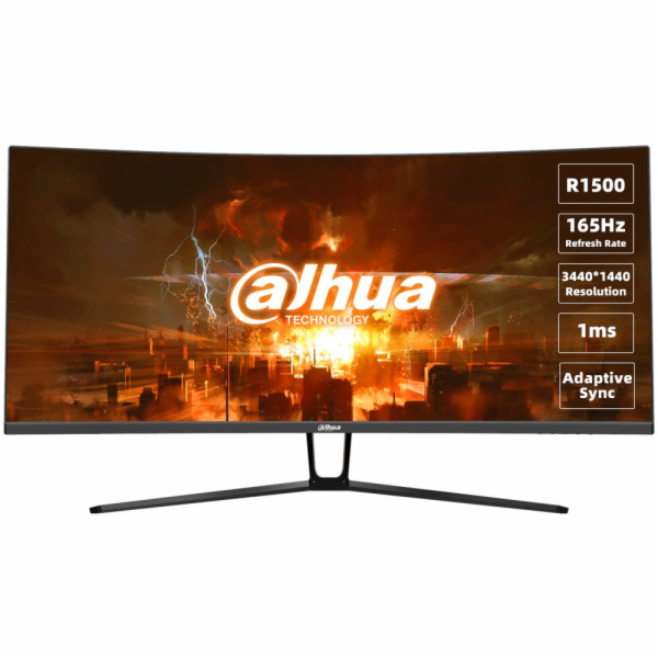 DAHUA 34" LED LM34-E330C/ herní/ VA panel/ 3440x1440 (UW-...