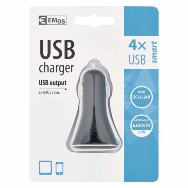Univerzální USB adaptér do auta 6,8A (34W) max.