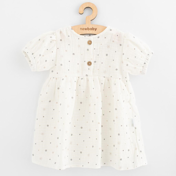 Kojenecké mušelínové šaty New Baby Zora Vel.86 (12-18m)