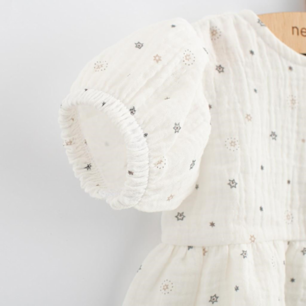Kojenecké mušelínové šaty New Baby Zora Vel.74 (6-9m)