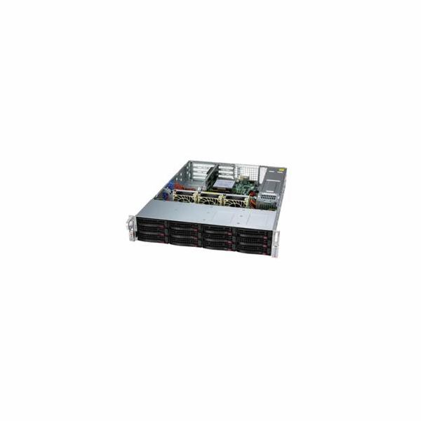 SUPERMICRO WIO A+ Ser 2U UP WIO with 12 hot-swap 3.5" NVM...
