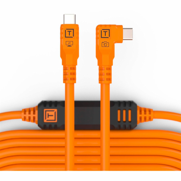 Tether Tools TetherPro USB-C auf USB-C rechter Winkel ora...