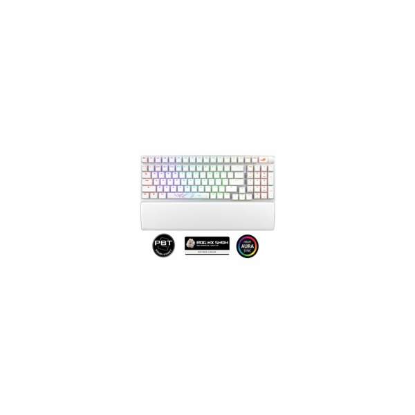 ASUS klávesnice ROG STRIX SCOPE II 96 WL WHITE/NXSW/US/PBT