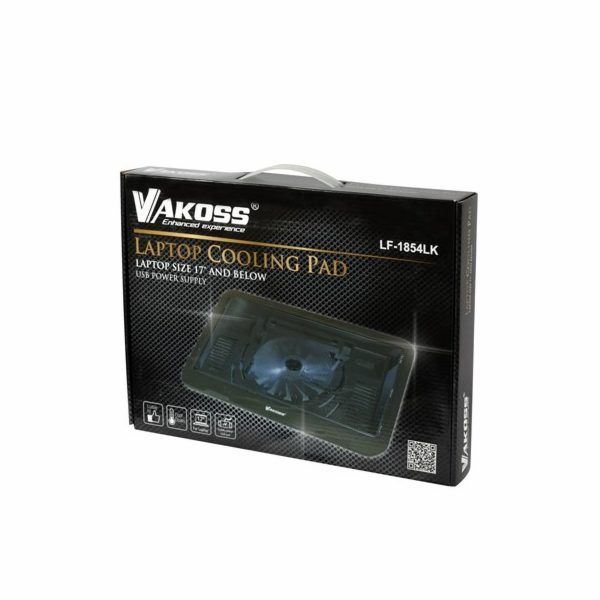 Vakoss LF-1854LK chladicí podložka pro notebook 43,2 cm (...