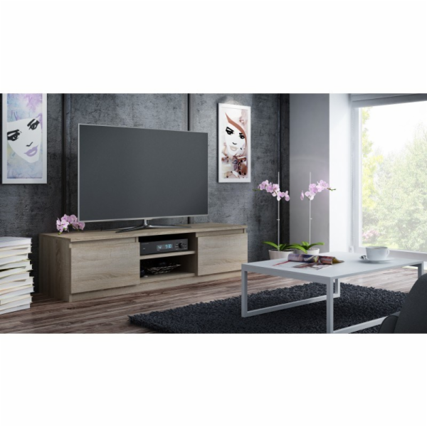 Topeshop RTV140 SONOMA TV stolek