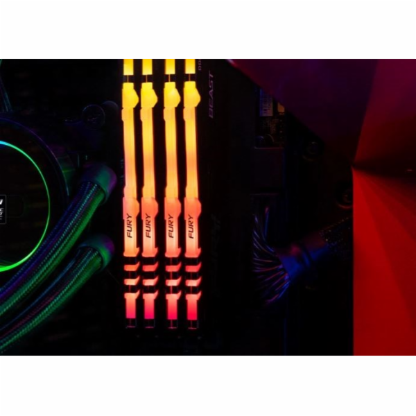 DDR4 FURY Beast 64 GB (2 * 32 GB) / 3200 CL16 paměti