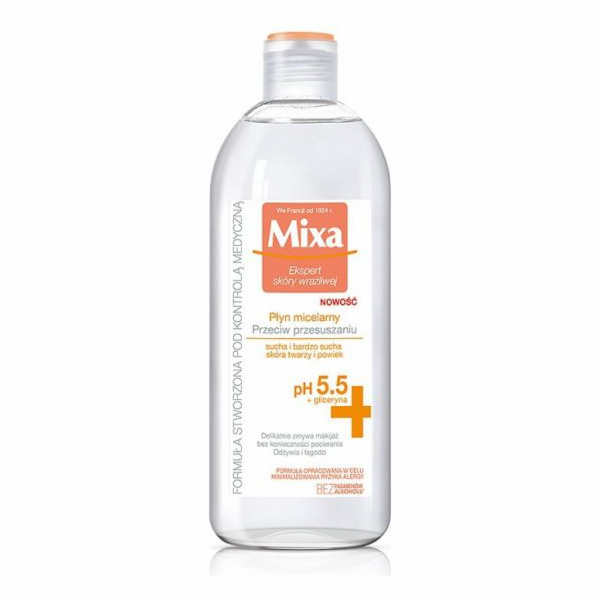 Micelární tekutina Mixa proti sušení 400 ml