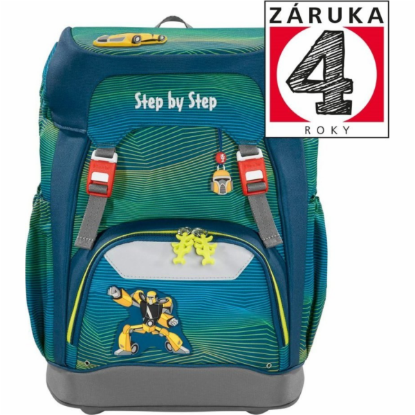 Školní batoh Step by Step GRADE Autorobot, AGR certifikát