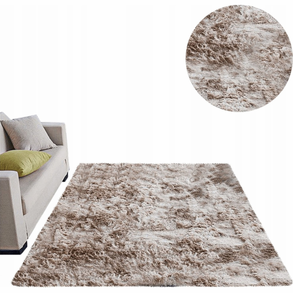 Strado Koberec Ombre Shaggy Strado 60x120 OmbreCamel (Bei...