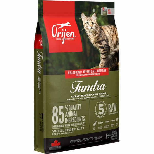 ORIJEN Tundra - suché krmivo pro kočky - 5 4 kg