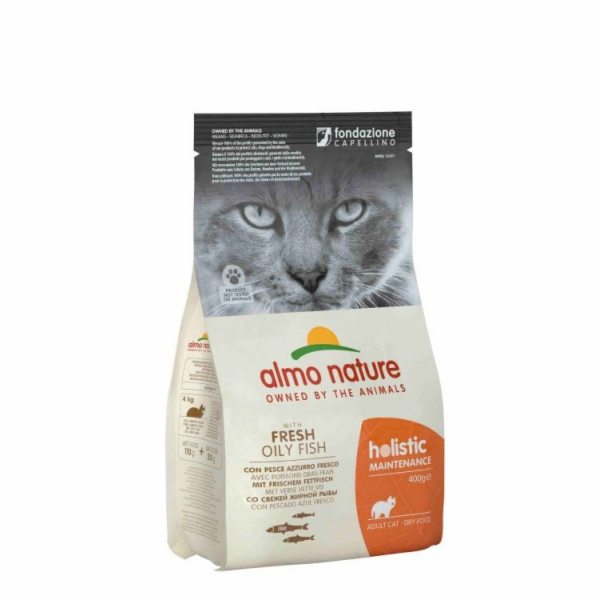 ALMO NATURE Holistic Adult s mastnými rybami - Suché krmi...