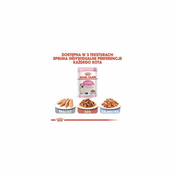 Royal Canin FHN Kitten Instinctive in sauce - vlhké krmiv...