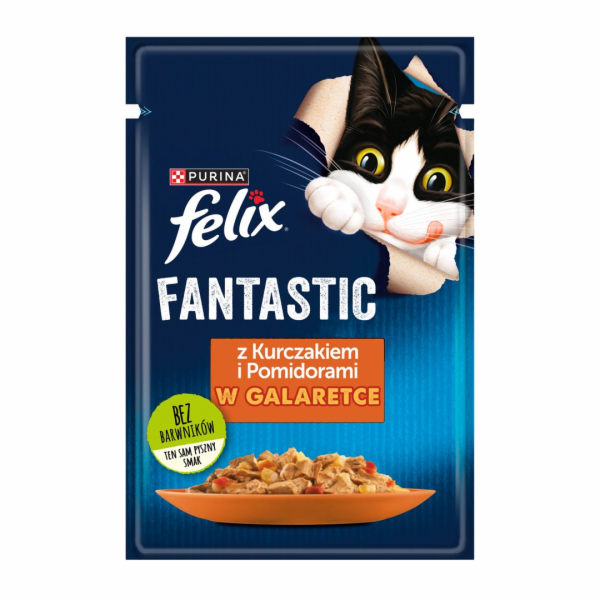 Felix Fanstastic kuřecí rajče - mokré krmivo pro kočky - ...