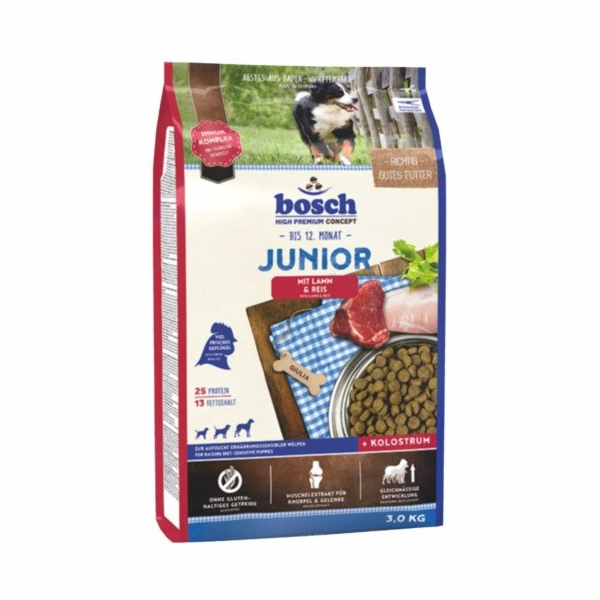 Bosch 15030 Junior pro štěňata Lamb&Rice 3kg