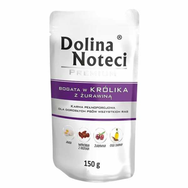 Dolina Noteci 5902921300748 psy vlhké krmivo Rabbit Adult...