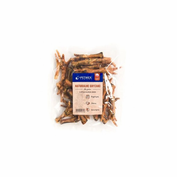 PETMEX žvýkačka pro psy Kuřecí tlapka 500g