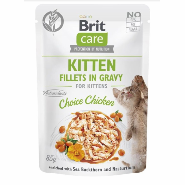 BRIT Care Cat Kitten Choice Pouch - vlhké krmivo pro kočk...