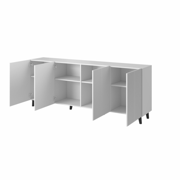 Cama Commode PAFOS 200x42x82 bílá matná