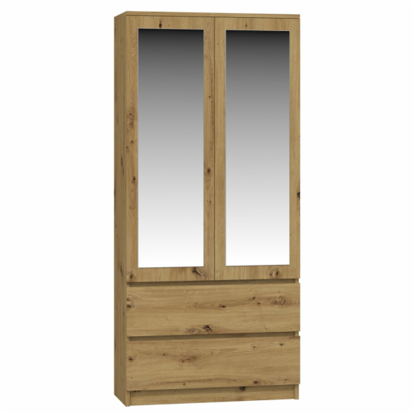 Topeshop SS-90 ART LUS KPL skříň/šatník do ložnice 5 poli...