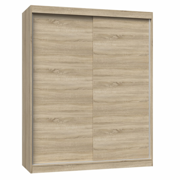 Topeshop IGA 160 SON B KPL skříň/šatník do ložnice 7 poli...