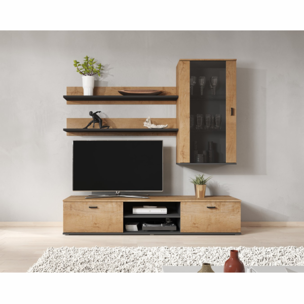 Set Cama SOHO 5 (RTV180 skříň + nástěnná skříň + police) ...