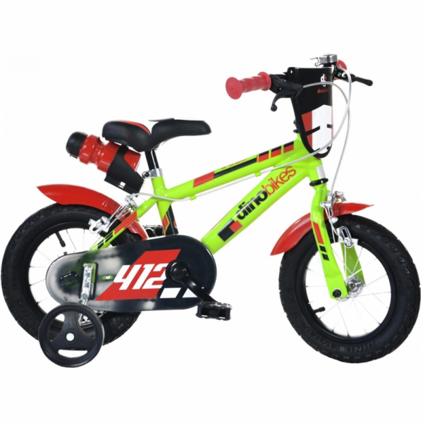 Dino sportovní kolo 12" svítivě žluté