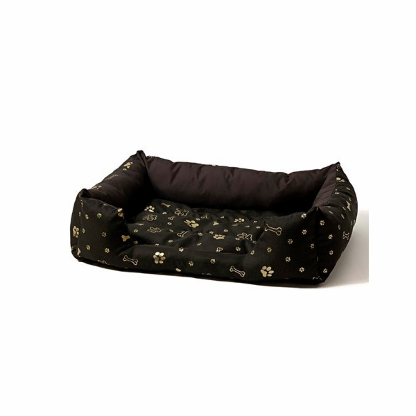 GO GIFT Pelíšek pro psa XL - hnědý - 75x55x15 cm