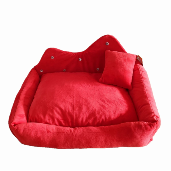 GO GIFT Prince red XL - pelíšek pro mazlíčky - 60 x 45 x ...