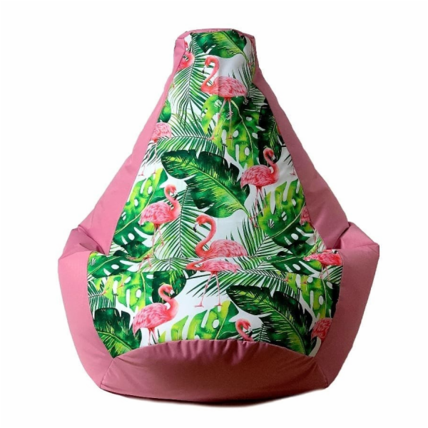 Sako taška pouffe Potisk hrušek růžově planoucí L 105 x 8...