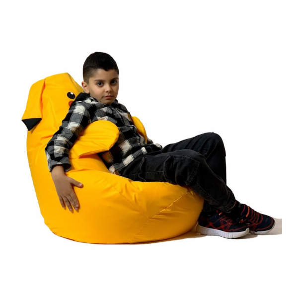 Pikachu žlutá Sako taška pouffe L 105 x 80 cm