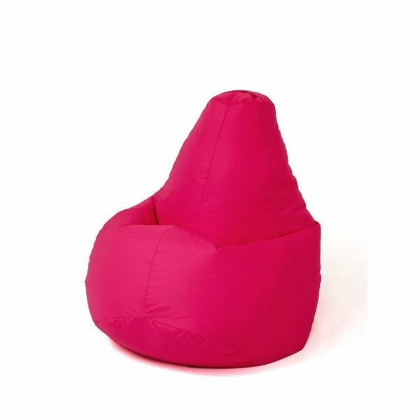Sako taška pouffe Hruška fuchsiová L 105 x 80 cm