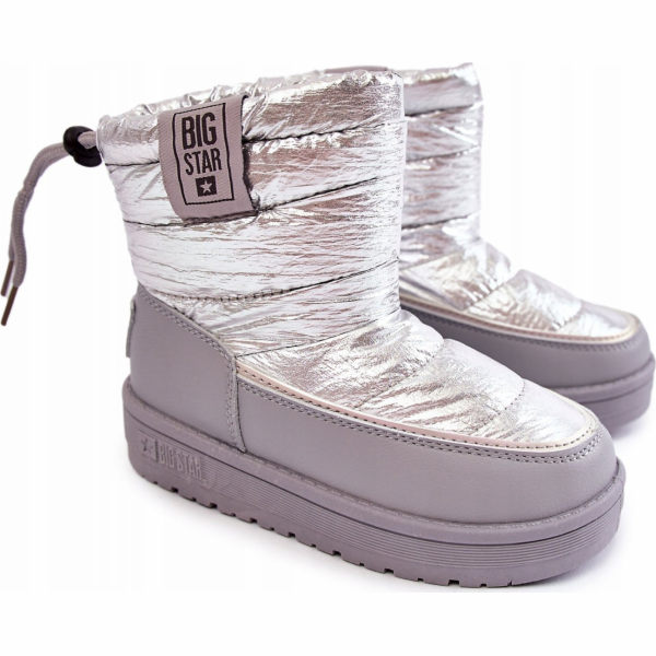 Dětské boty Big Star  KK374218 Silver 30