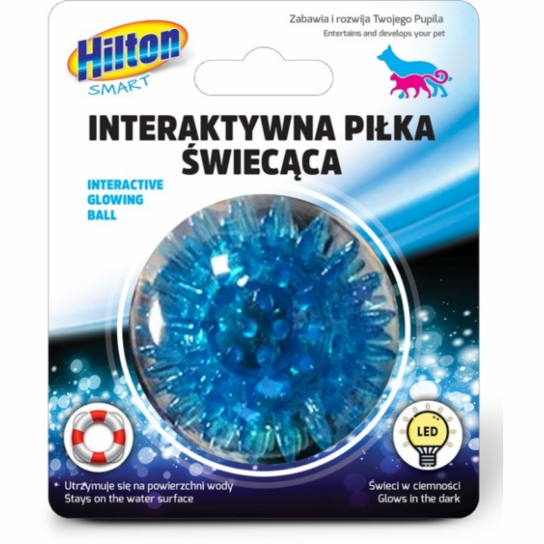 HILTON Smart Interactive Glowing Ball 5 cm pro kočky/psy
