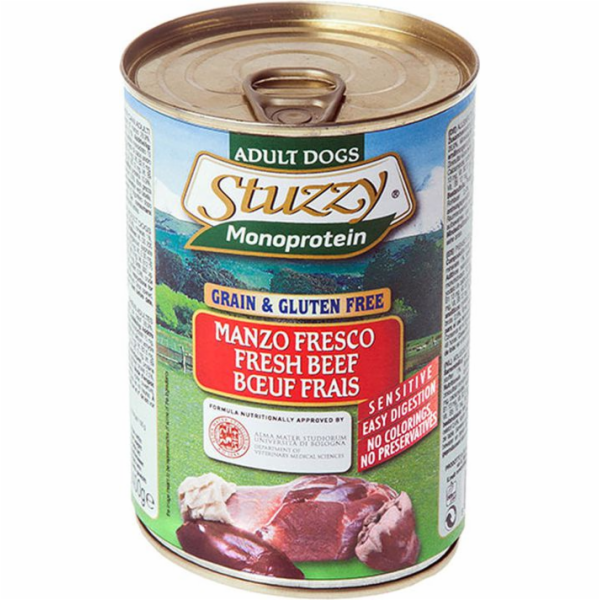 STUZZY Monoprotein Beef - mokré krmivo pro psy - 400 g