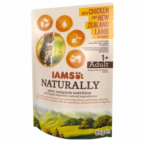 IAMS Naturally Adult with chicken and New Zealand lamb in...