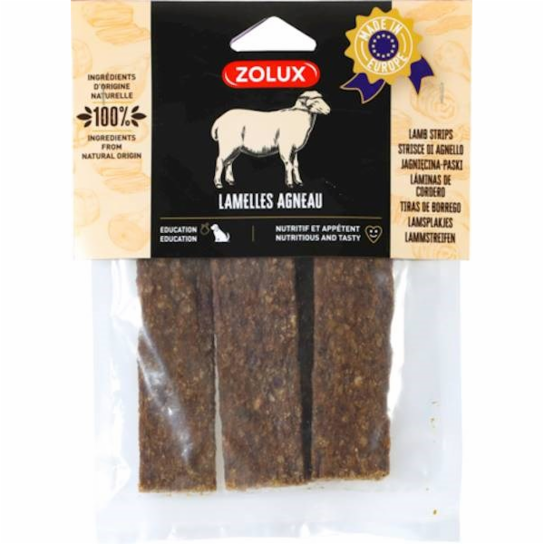 ZOLUX Jehněčí proužky - pamlsek pro psy - 100g