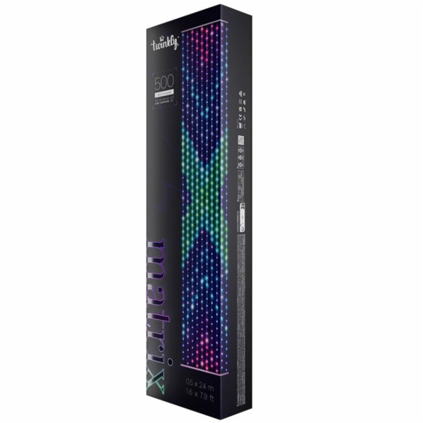 Twinkly Matrix – 500 RGB LED světla ve tvaru perleťového ...