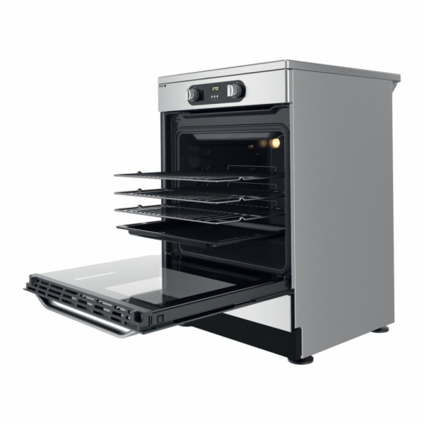 Hotpoint HS68IQ8CHX/E Volně stojící sporák Elektrický Ind...