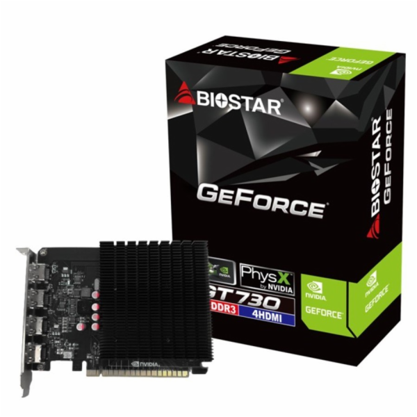 Biostar GeForce GT 730, grafická karta