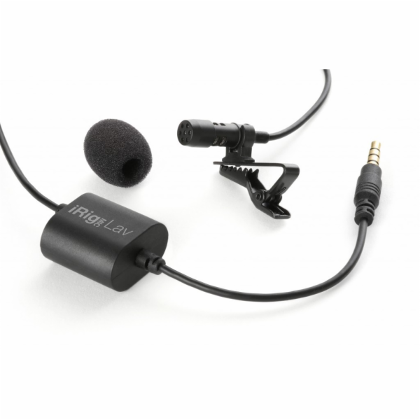 IK Multimedia iRig Mic Lav Černá Mikrofon se sponou