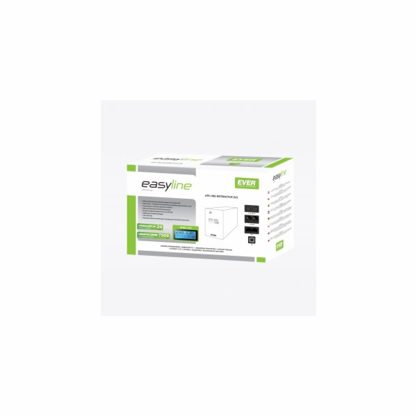 Ever EASYLINE 1200 AVR USB Line-interaktivní 1,2 kVA 600 ...