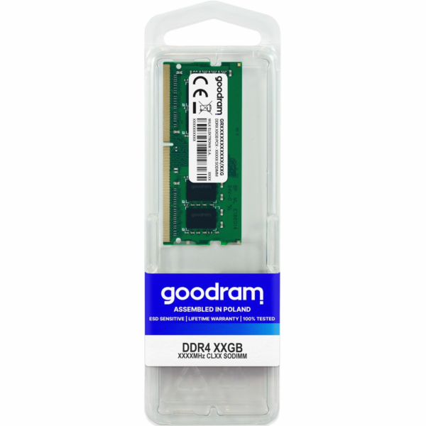 Goodram GR2400S464L17S/8G memory module 8 GB DDR4 2400 MHz
