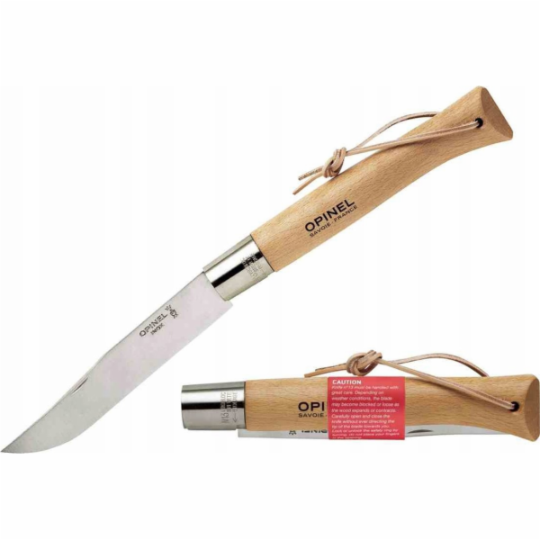 Opinel Taschenmesser No. 13 Edelstahlklinge mit Holzgriff