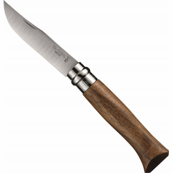 Opinel kapesni nuz c. 08 drevena rukojet orech