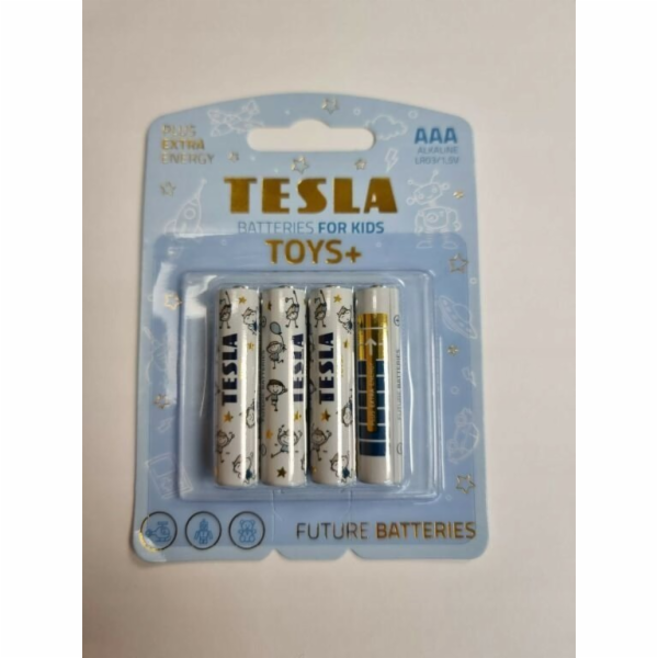 TESLA - baterie AAA TOYS BOY, 4ks, LR03